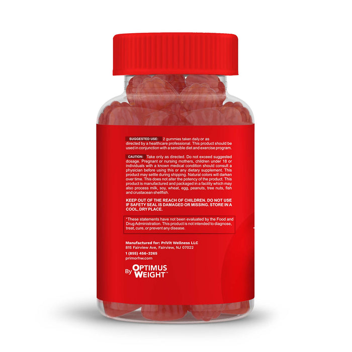 Optimus APPLE CIDER VINEGAR With the Mother Gummies – 1000 mg -To Support Weight Loss – Energy Levels – Detox and Cleanse – Vegan, Gluten-Free, with B12, Pomegranate and Beet Juice