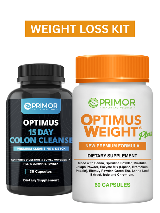 Optimus Weight Plus + 15 Day Colon Cleanse Kit
