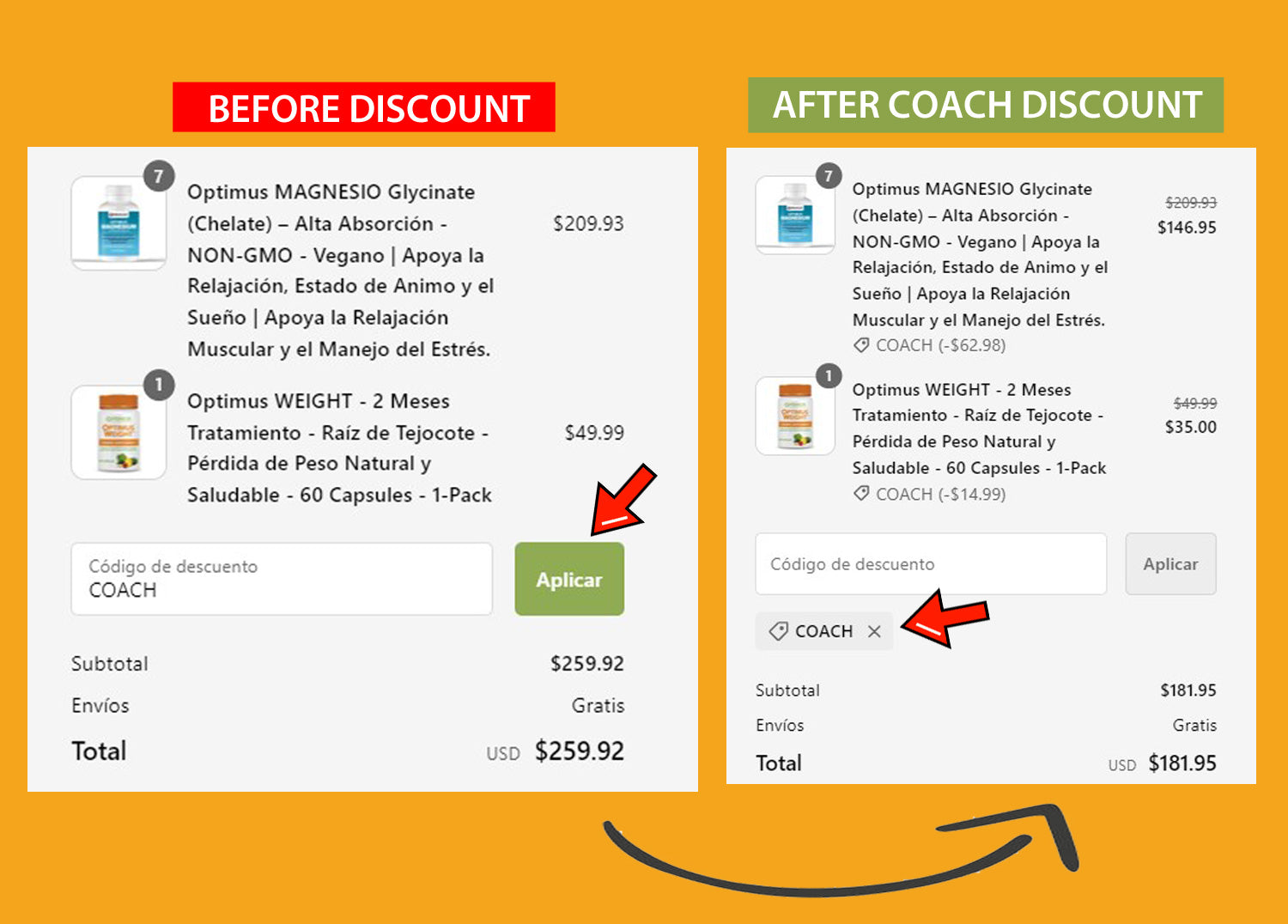 2. Apply coupon code "COACH". By applying the coupon you will be receiving Coach prices immediately at reduced prices